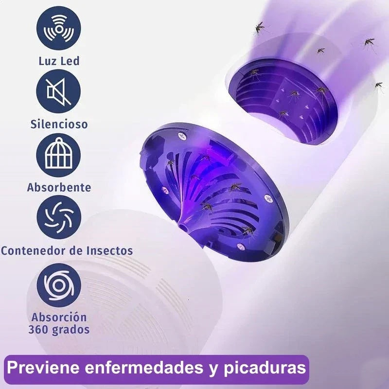 LAMPGUARD® LAMPARA LED ANTIMOSQUITOS + ENVÍO GRATIS