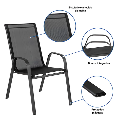 Conjunto de Jardim Nuvello Garden Lounge™