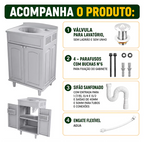 Gabinete para Banheiro Nuvello AquaMax™ 63 cm