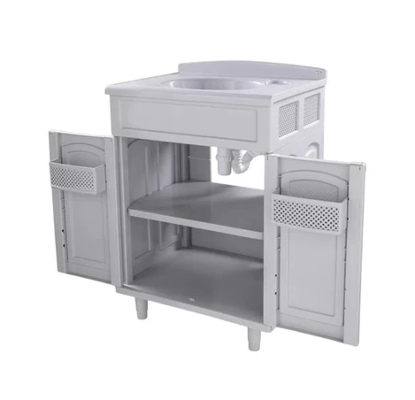 Gabinete para Banheiro Nuvello AquaMax™ 63 cm