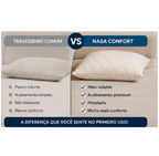 Kit 2 Travesseiros Nuvello NASA Comfort Premium™