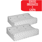 Kit 2 Travesseiro Cervical Magnético Nuvello MagnetCare™