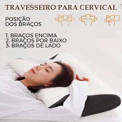 Travesseiro Cervical Nuvello WingPillow™