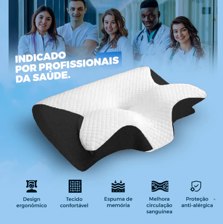 Travesseiro Cervical Nuvello WingPillow™