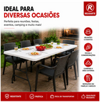 Mesa Dobrável Maleta Nuvello™ 1,80m