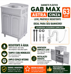 Gabinete para Banheiro Nuvello AquaMax™ 63 cm