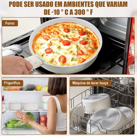 Conjunto de Panelas Cerâmicas Nuvello CeramiFlex™