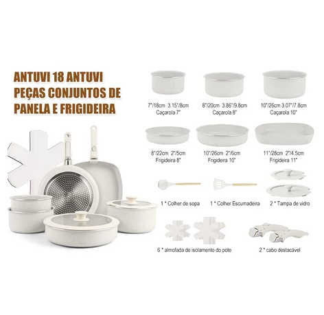 Conjunto de Panelas Cerâmicas Nuvello CeramiFlex™