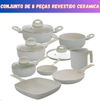 Jogo de Panelas Cerâmicas Nuvello Ibiza Prime™