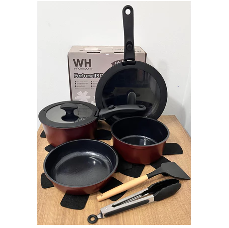 Conjunto de Panelas Nuvello VersaCook™ – 13 Peças