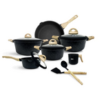 Conjunto de Panelas Nuvello Granite Pro™ – 14 Peças